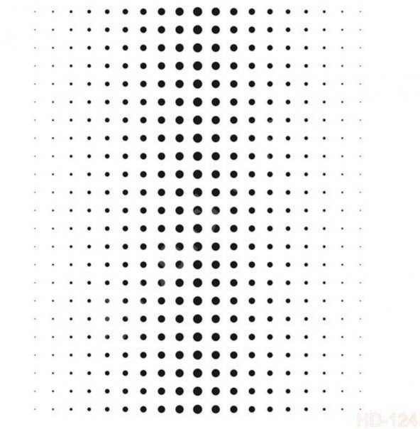 HD124 Cadence Home Dekor Stencil 45x45 ürün görseli 1