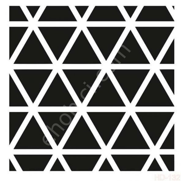 HD132 Cadence Home Dekor Stencil 45x45 ürün görseli 1