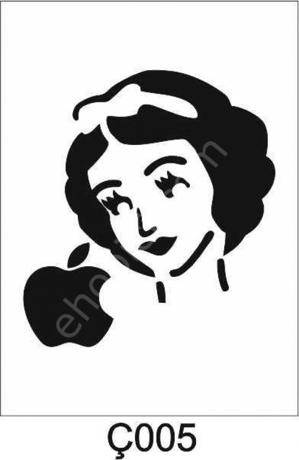 Çocuk Desen Stencil Şablon (21x30) Ç-005 ürün görseli 1