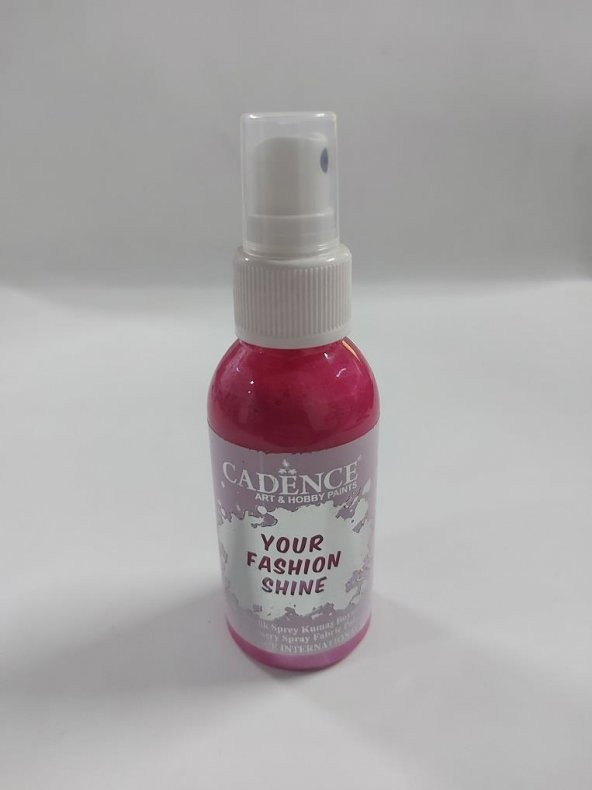 Cadence Your Fashion Metalik Sprey Kumaş Boyası - 1104 Fuşya ürün görseli 1