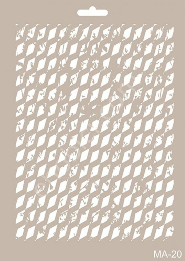 Cadence MA20 Mix Media Stencil - Resim 2