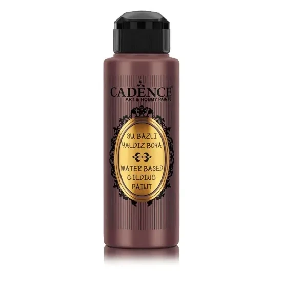 Cadence Su Bazlı Yaldız Boya 115 Çikolata 120ML ürün görseli 1