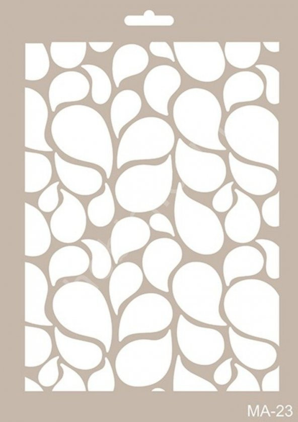 Cadence MA23 Mix Media Stencil - Resim 2