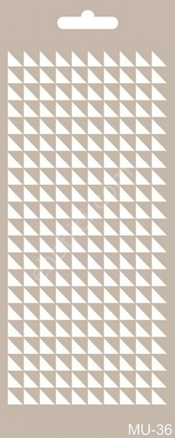 Cadence MU36 Mix Media Stencil - Resim 2