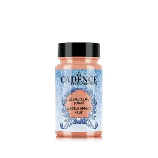 Cadence Marble Effect Opak Mermerleme Boyası 28 Turuncu ürün görseli 1