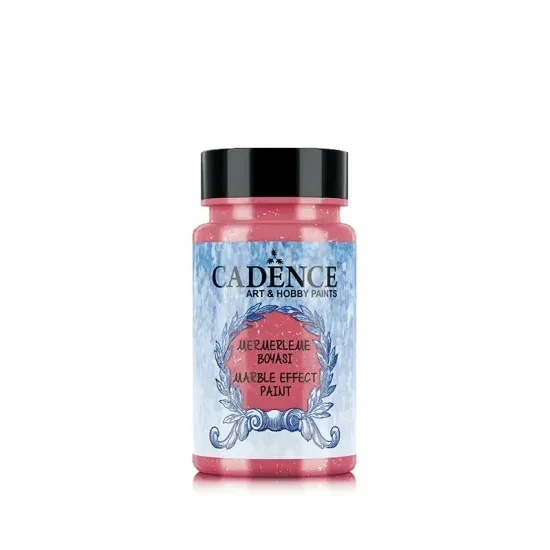 Cadence Marble Effect Opak Mermerleme Boyası 82 Kırmızı ürün görseli 1