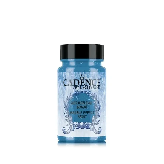 Cadence Marble Efect Metalik Mermerleme Boyası 185 Koyu Mavi ürün görseli 1