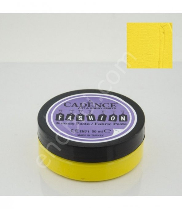 FP-02 Limon - Cadence Opak Fashion Kumaş Rölyef Pasta - Fabric Paste ürün görseli 1