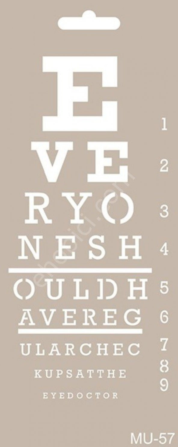Cadence MU57 Mix Media Stencil - Resim 2