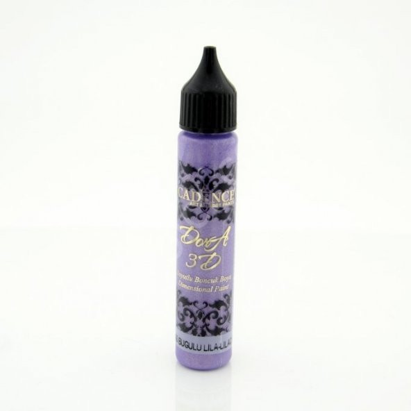 Cadence 3D Dora Boncuk Boya 25ml - 5165 Buğulu Lila ürün görseli 1