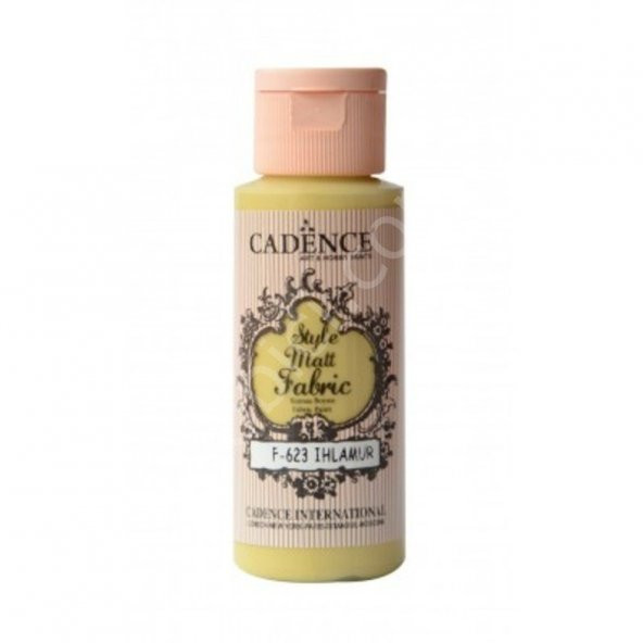 Cadence Style Mat Kumaş Boyası - 623 Ihlamur 59ml ürün görseli 1