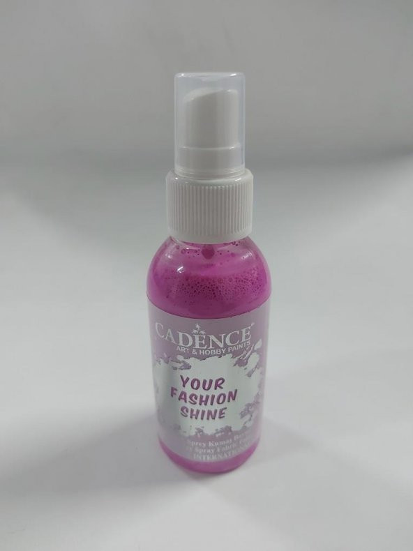 Cadence Your Fashion Metalik Sprey Kumaş Boyası - 1103 Pembe ürün görseli 1