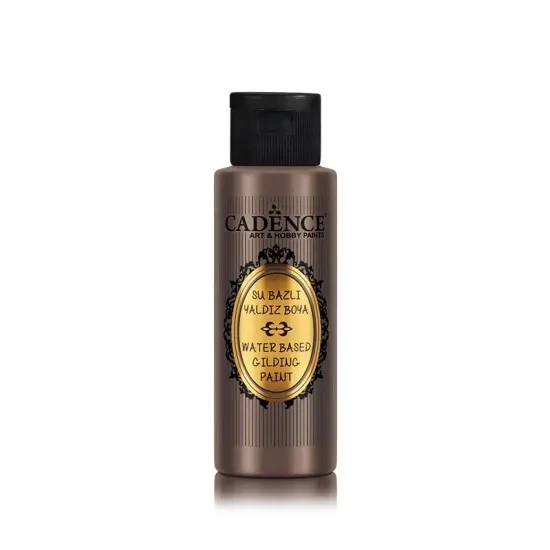 Cadence Su Bazlı Yaldız Boya 114 Kahverengi 70ML ürün görseli 1