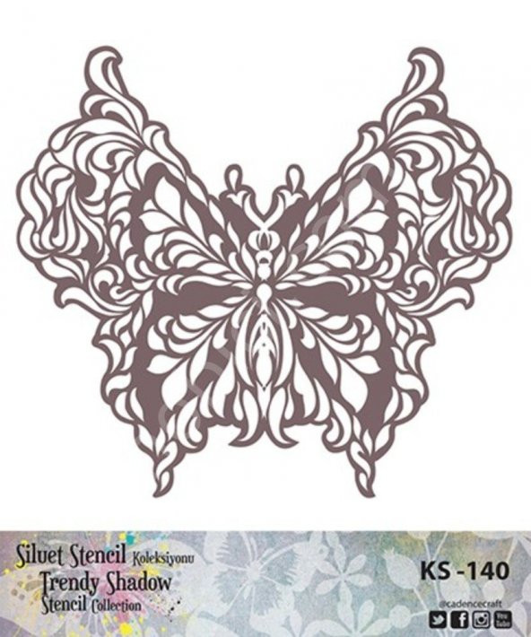 Cadence KS140 Silüet Stencil ürün görseli 1