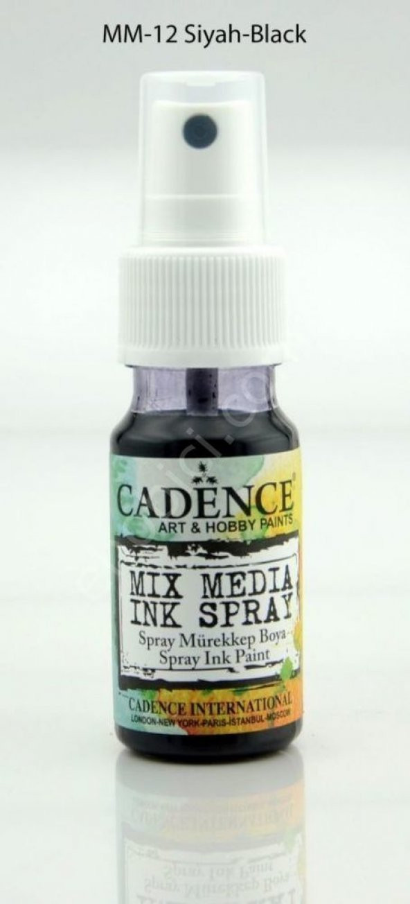 MM12 Cadence Siyah Mix Media Boyası ürün görseli 1