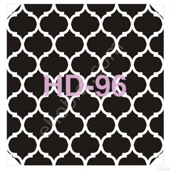 HD96 Cadence Home Dekor Stencil 45x45 ürün görseli 1