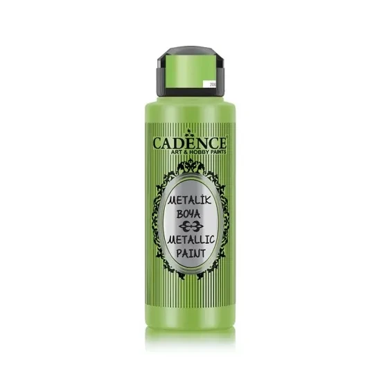 Cadence Metalik Boya 206 Pastel Yeşili 120ML ürün görseli 1