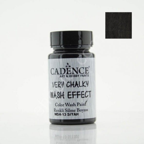 13 Siyah - Wash Effect - Renkli Silme Boyası ürün görseli 1