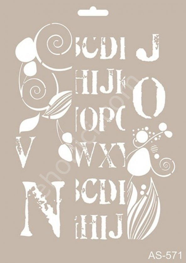 AS571 - Cadence A4 Stencil - Resim 2