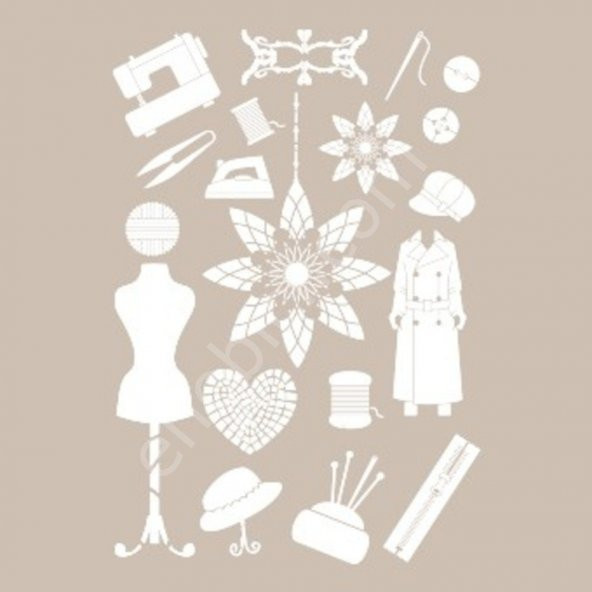 AS547 - Cadence A4 Stencil - Resim 2