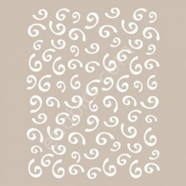 AS418 - Cadence A4 Stencil - Resim 2