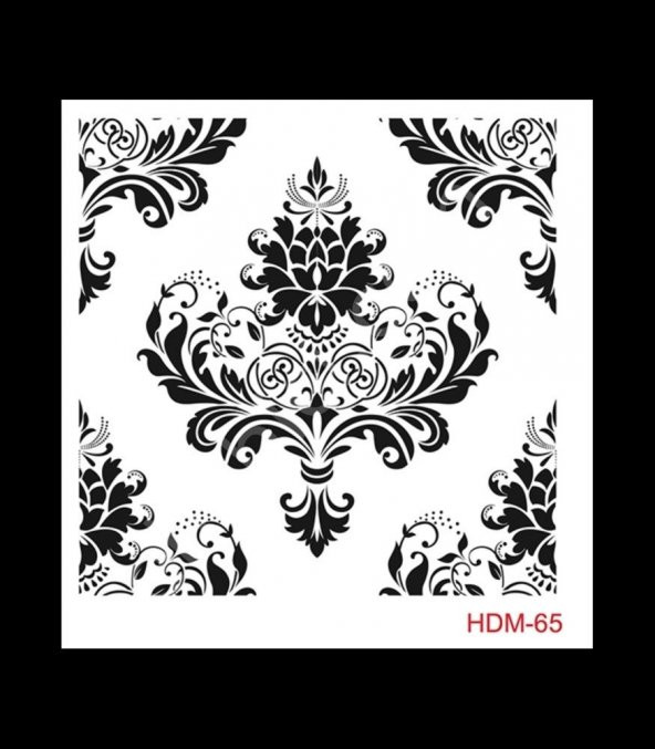 HDM65 Cadence Home Dekor Stencil 25x25 ürün görseli 1
