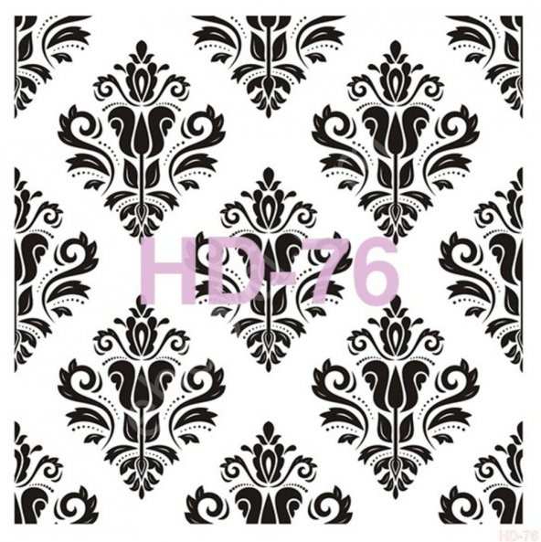 HD76 Cadence Home Dekor Stencil 45x45 ürün görseli 1