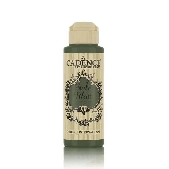 Cadence Style Matt Akrilik Boya S9053 Koyu Ela Yeşil 120ml ürün görseli 1