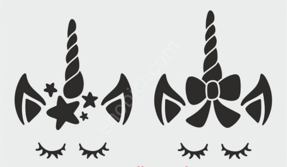 Çocuk Desen Stencil Şablon (21x30) Ç-038 ürün görseli 1