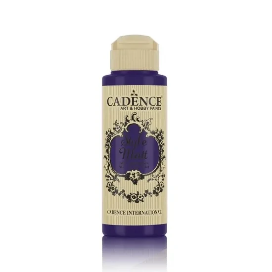 Cadence Style Matt Akrilik Boya S9021 Koyu Mor 120ml ürün görseli 1