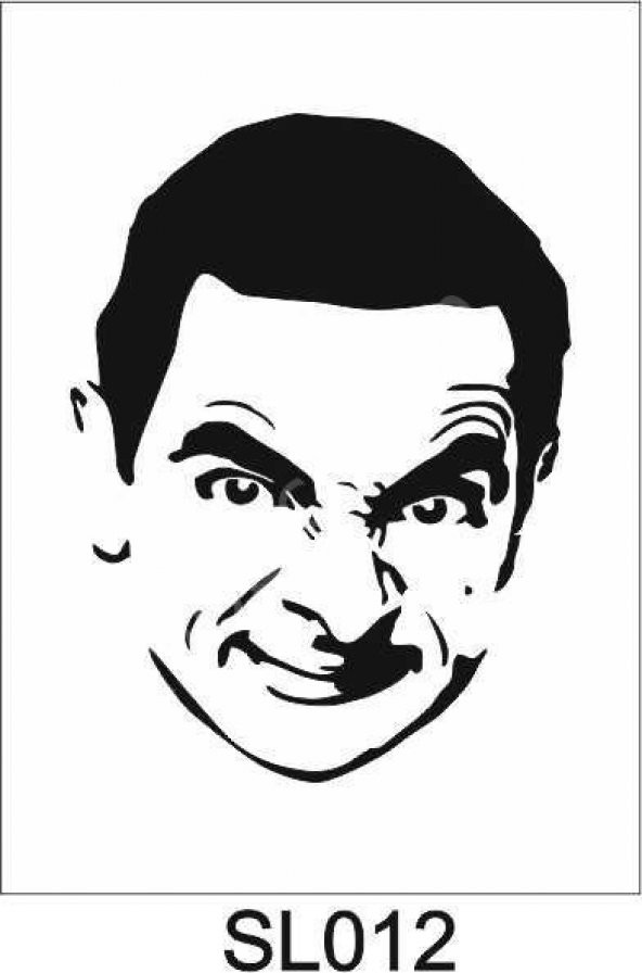 Siluet Desenler Stencil Şablon (21x30) SL-012 ürün görseli 1
