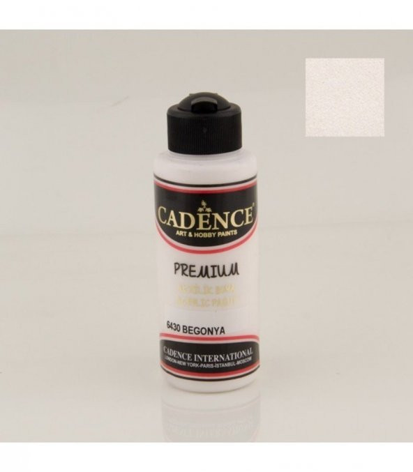 Cadence Akrilik Boya 6430 Begonya Ahşap Boyası 120ML ürün görseli 1