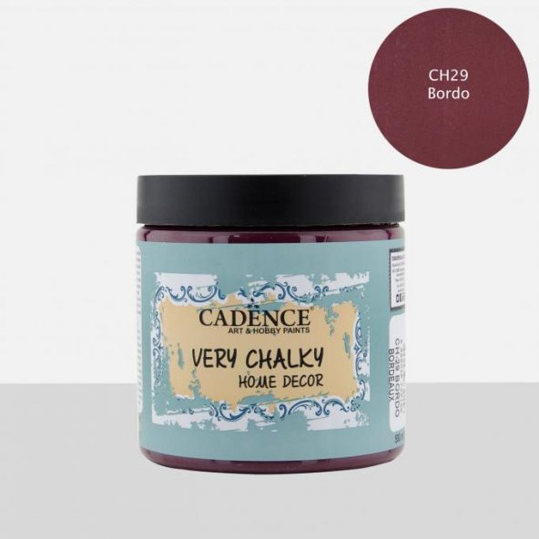 CH29 Bordo - 500ML Cadence Very Chalky Home Decor ürün görseli 1