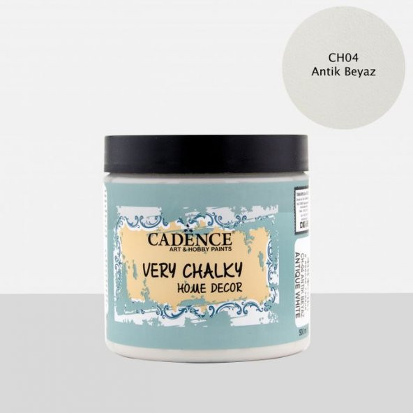 CH04 Antik Beyaz - 500ML Cadence Very Chalky Home Decor ürün görseli 1