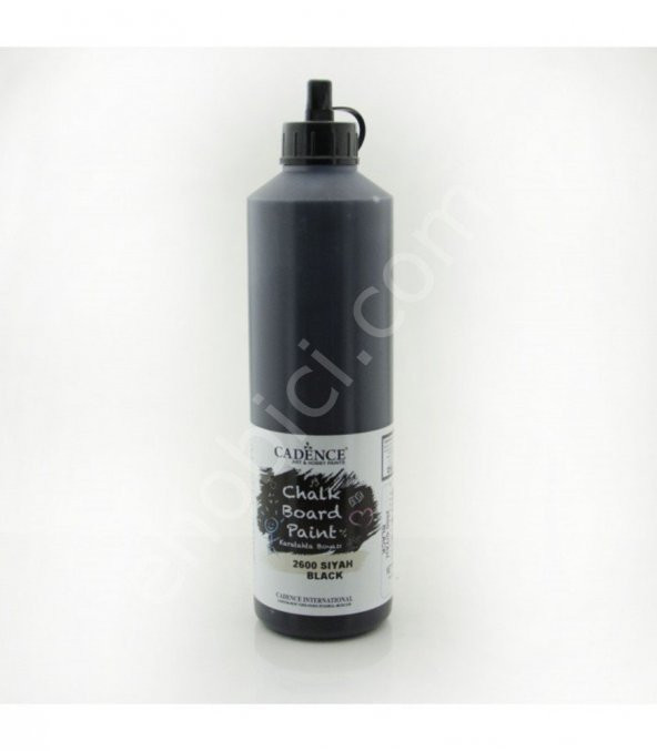 Cadence Kara Tahta Boyası - 2600 Siyah - 750ml ürün görseli 1
