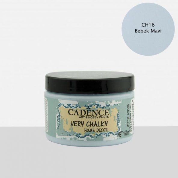 CH16 Bebek Mavi - 150ML Cadence Very Chalky Home Decor ürün görseli 1