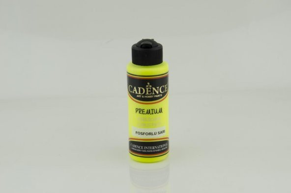Cadence Florasan Sarı 120ml (Fosforlu) Ahşap Boyası ürün görseli 1