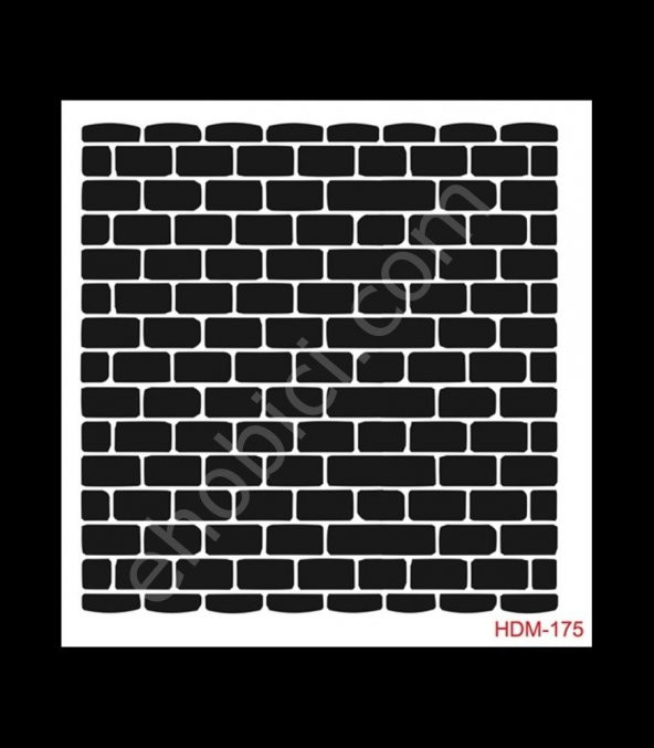 HDM175 Cadence Home Dekor Stencil 25x25 ürün görseli 1
