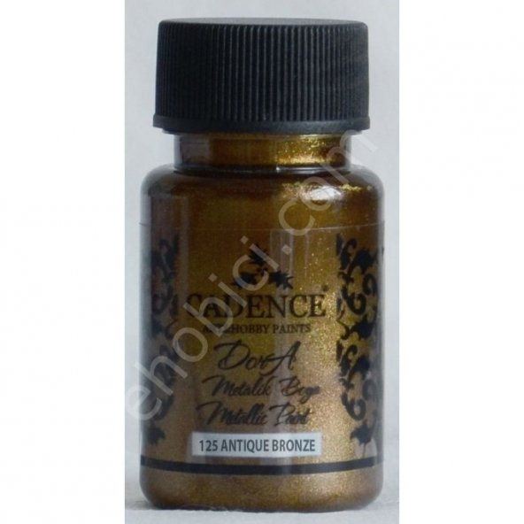 Cadence Dora Metalik Boya 125 Antik Bronz 50ML ürün görseli 1
