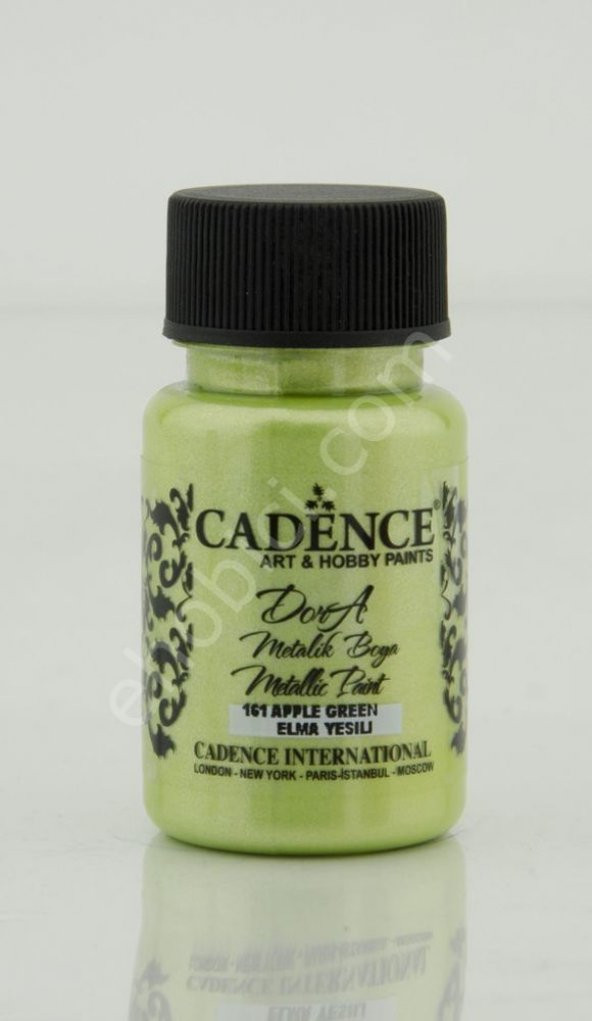 Cadence Dora Metalik Boya 161 Elma Yeşili 50ML ürün görseli 1