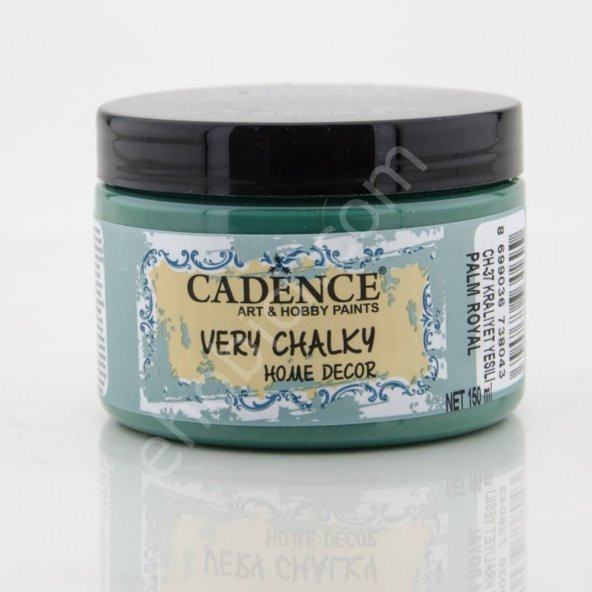 CH37 Kraliyet Yeşili - 150ML Cadence Very Chalky Home Decor ürün görseli 1