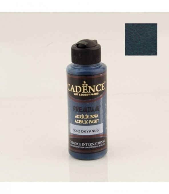 Cadence Akrilik Boya 9062 Okyanus Ahşap Boyası 120ML ürün görseli 1