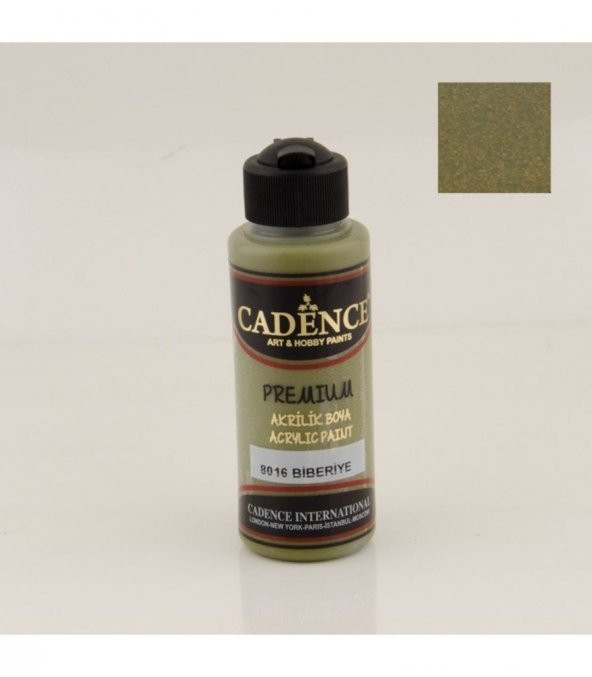 Cadence Akrilik Boya 8016 Biberiye Ahşap Boyası 120ML ürün görseli 1