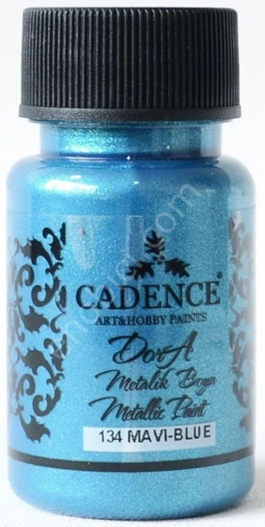 Cadence Dora Metalik Boya 134 Dora Mavi 50ML ürün görseli 1