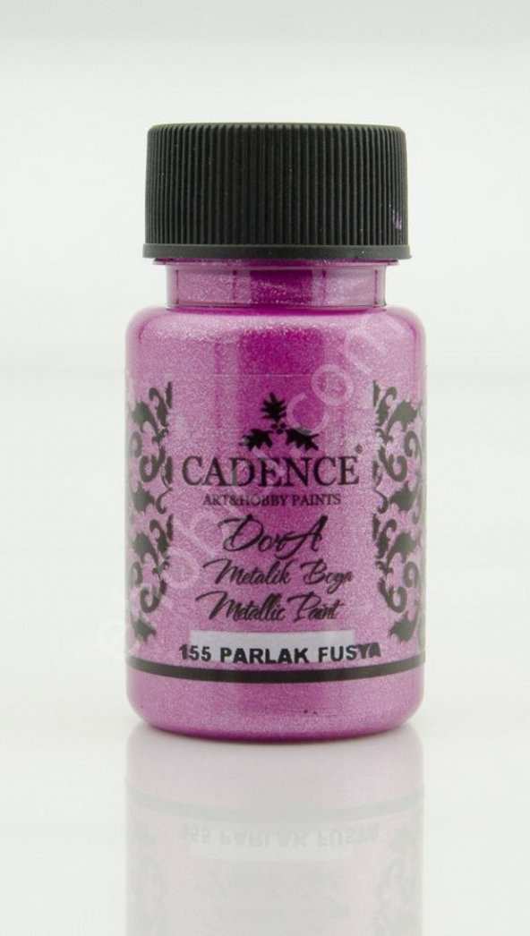 Cadence Dora Metalik Boya 155 Parlak Fuşya 50ML ürün görseli 1