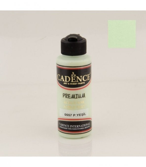 Cadence Akrilik Boya 0557 Pastel Yeşil Ahşap Boyası 120ML ürün görseli 1