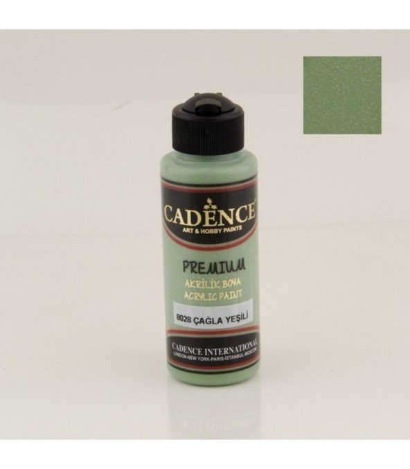 Cadence Akrilik Boya 8028 Çağla Yeşili Ahşap Boyası 120ML ürün görseli 1