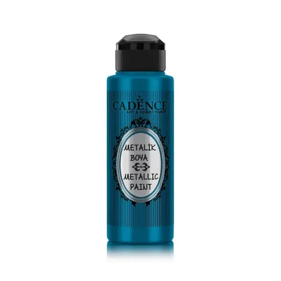Cadence Metalik Boya 224 Koyu Turkuaz 120ML ürün görseli 1