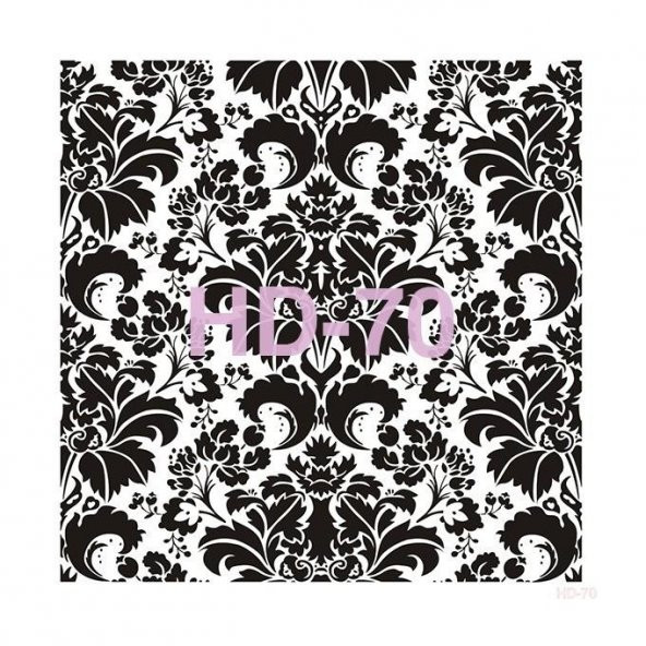HD70 Cadence Home Dekor Stencil 45x45 ürün görseli 1
