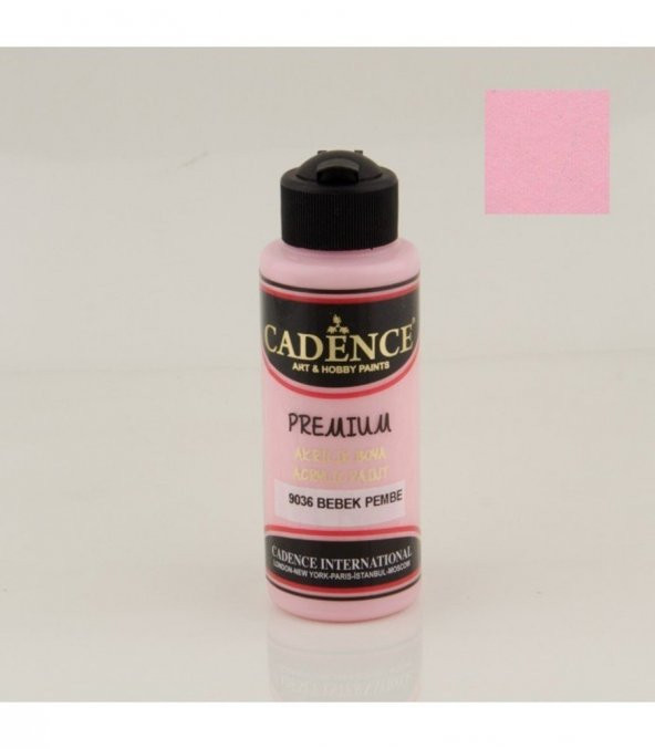 Cadence Akrilik Boya 9036 Bebek Pembe Ahşap Boyası 120ML ürün görseli 1